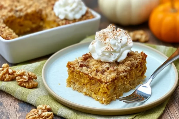 Easy Pumpkin Dump Cake – The Best Fall Flavors 3 Easy Pumpkin Dump Cake – The Ultimate Fall Dessert