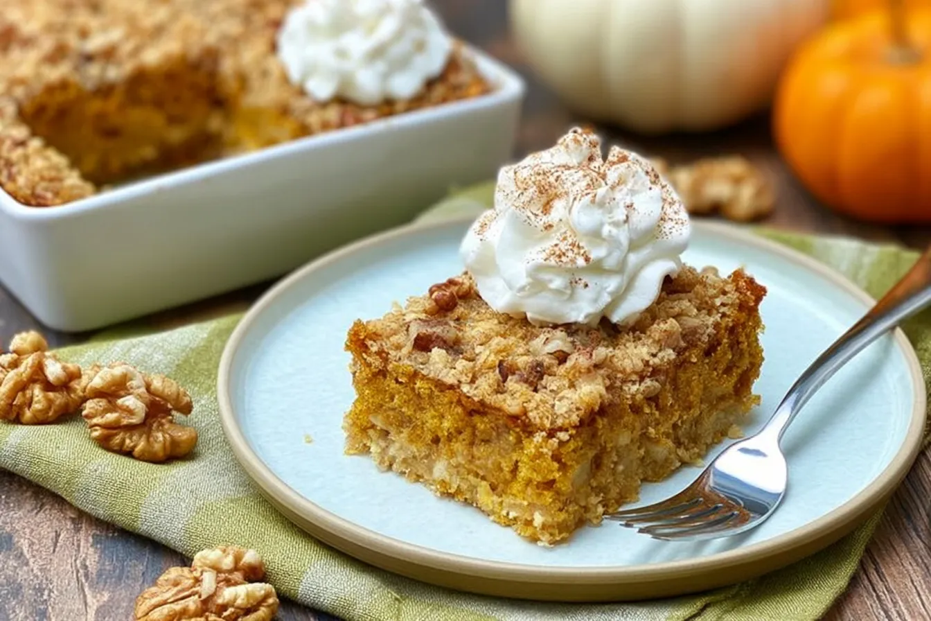 Easy Pumpkin Dump Cake – The Ultimate Fall Dessert
