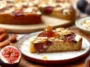 Homemade Fig Cake with Almonds and Honey