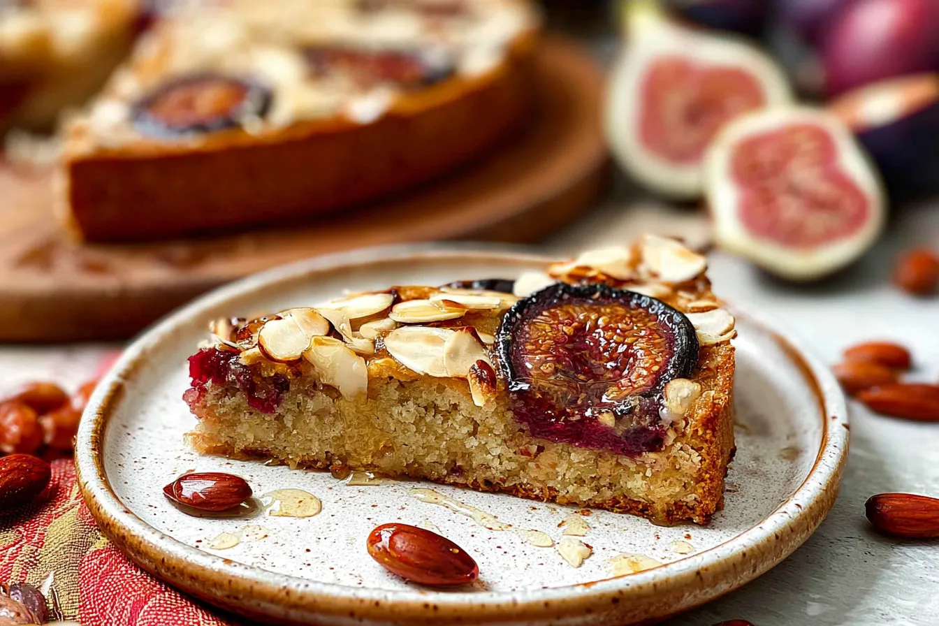 Fig Cake with Almonds and Honey: A Sweet Delight Awaits! 4 Fig Cake with Almonds and Honey