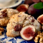 Fig Scones made with Fresh Figs and Walnuts - A Delightful Treat 15 Delicious Fig Scones with Fresh Figs and Walnuts