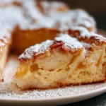 French Apple Cake: A Delicious Delight You Can't Resist 15 French Apple Cake Slice on a Plate
