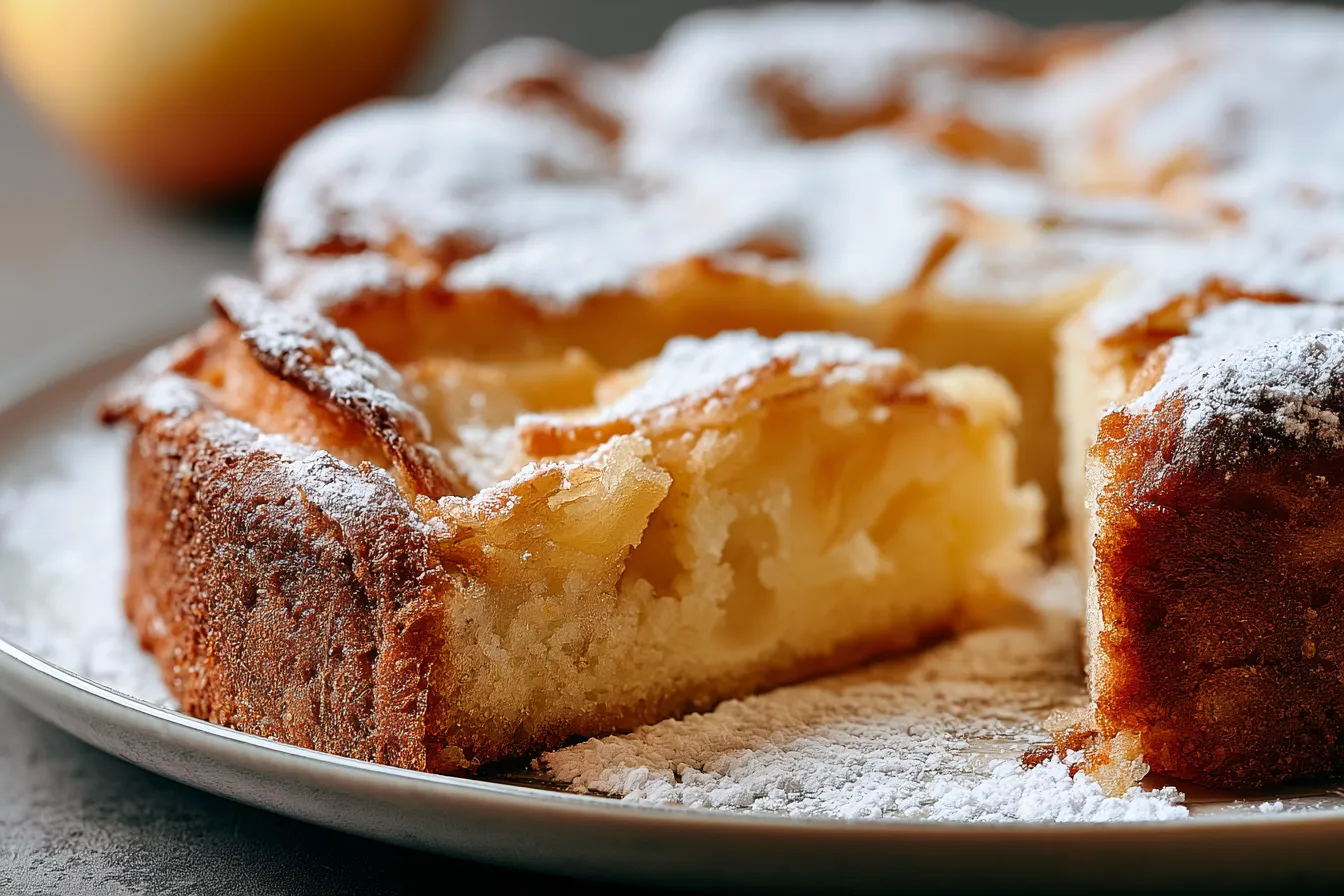 French Apple Cake 