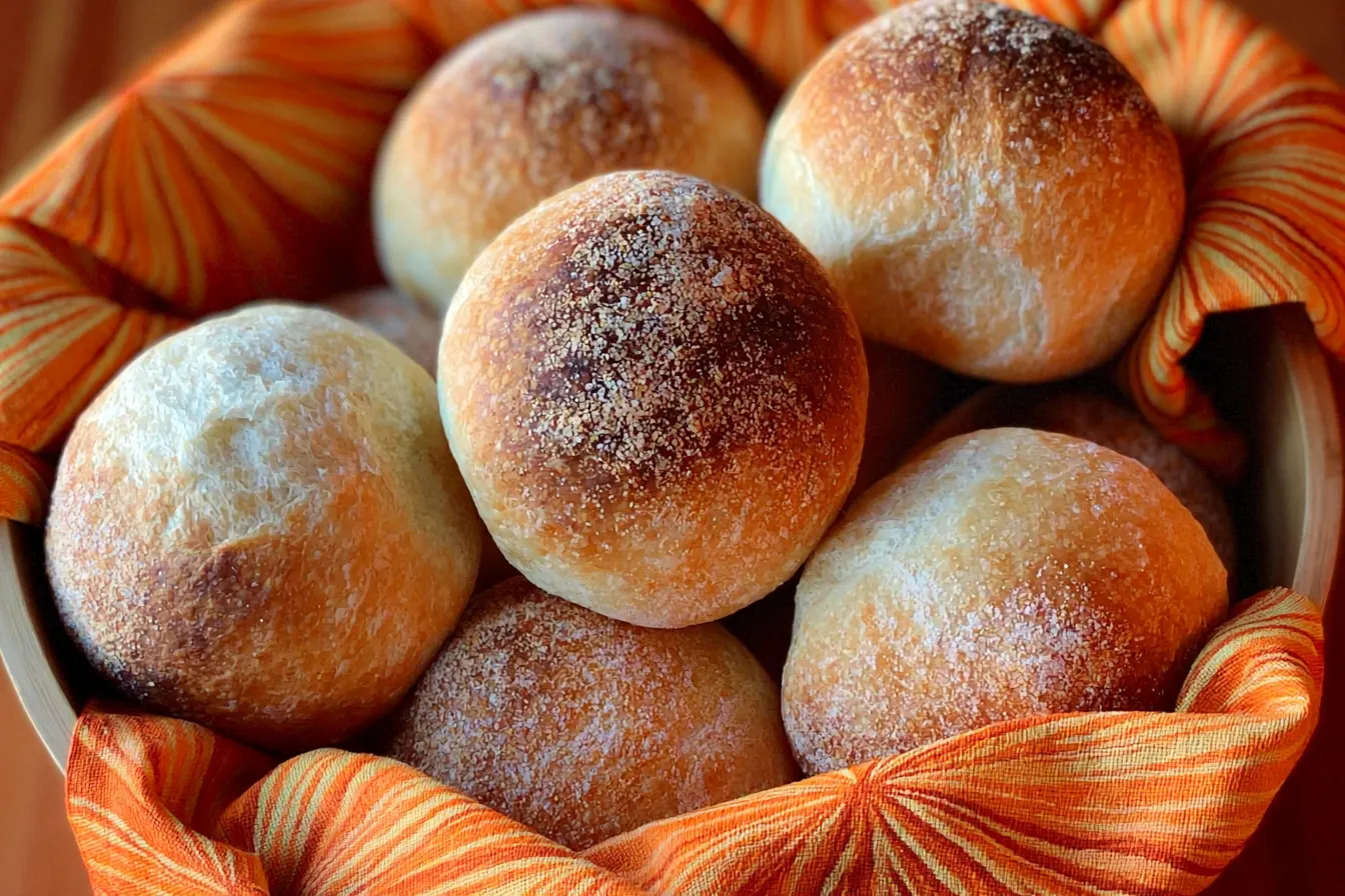 Freshly Baked French Bread Dinner Rolls Ready to Enjoy