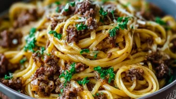 Savory Garlic Butter Beef Pasta – Decadent Dinner Idea