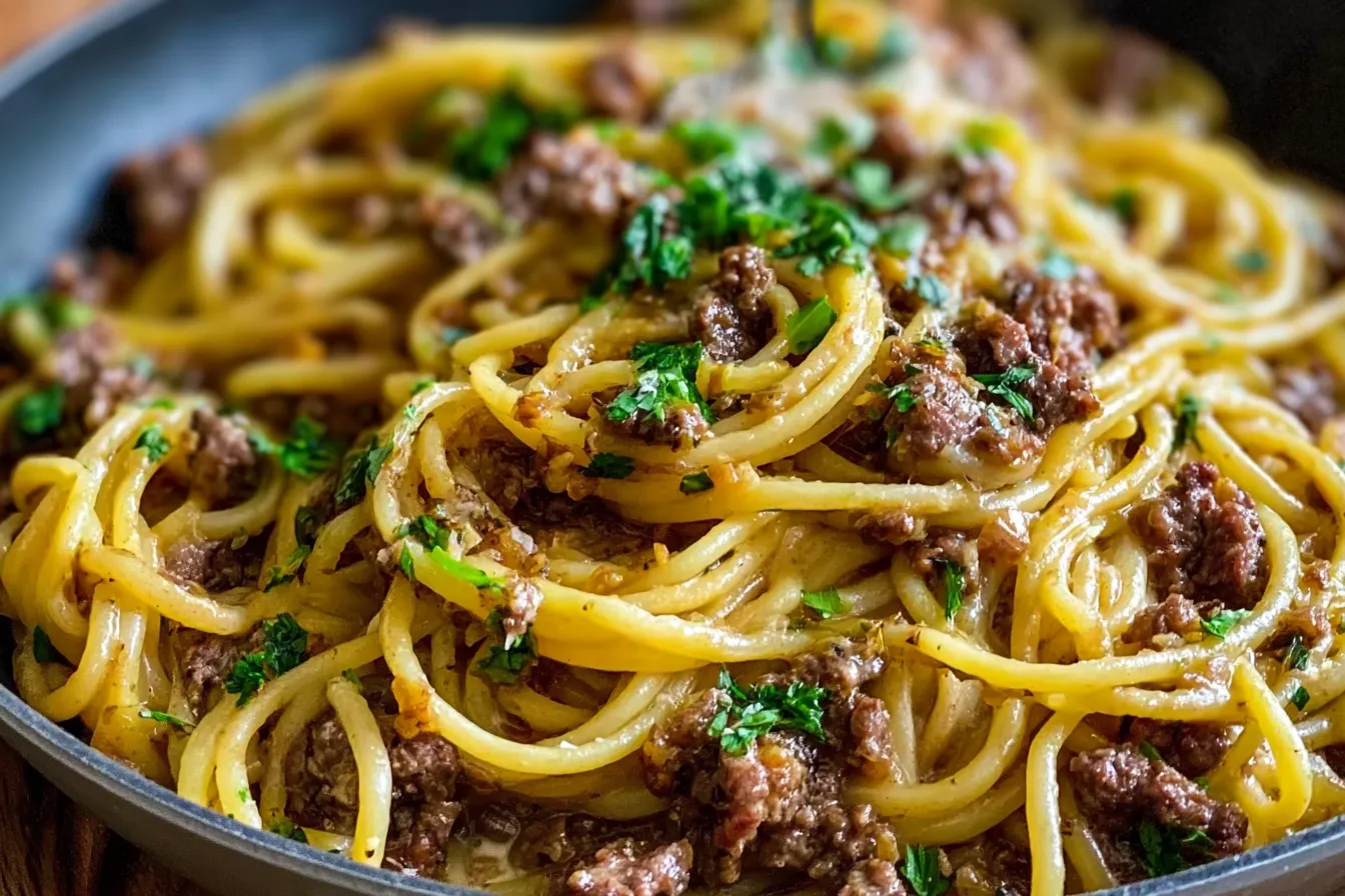 Garlic Butter Beef Pasta: A Flavor Delight in Every Bite 4 Garlic Butter Beef Pasta