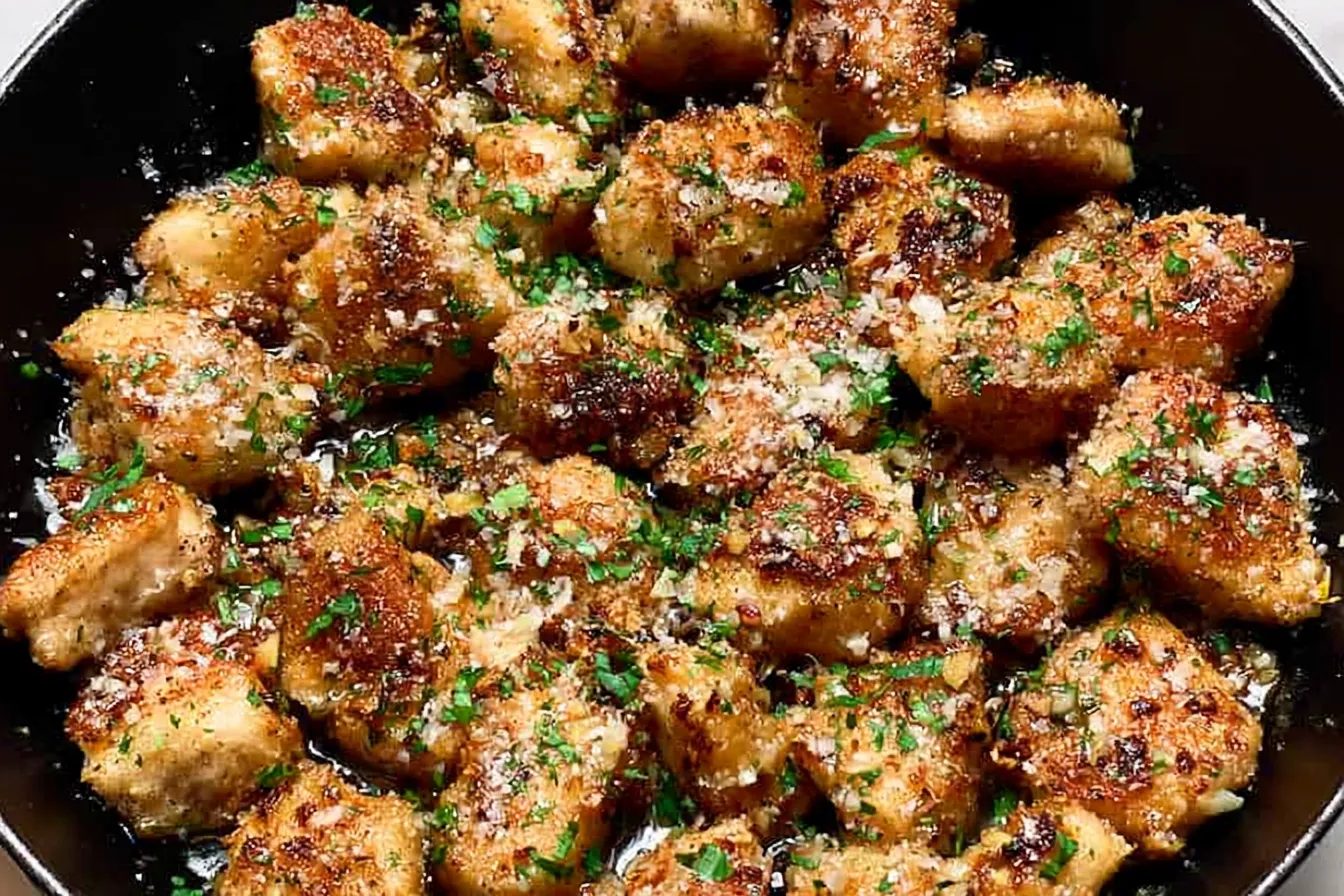 Garlic Parmesan Chicken Bites: Irresistibly Delicious Snack 4 Garlic Parmesan Chicken Bites