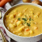 German Potato Soup (Kartoffelsuppe): Comfort in Every Spoon 5 Delicious German Potato Soup (Kartoffelsuppe) in a Bowl