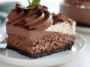 Decadent Gluten-Free Chocolate Mousse Cake Slice