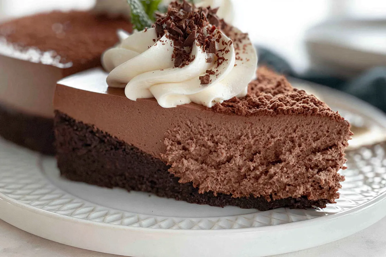 Gluten-Free Chocolate Mousse Cake 