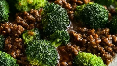Ground Beef and Broccoli Stir-Fry – Quick Dinner Delight