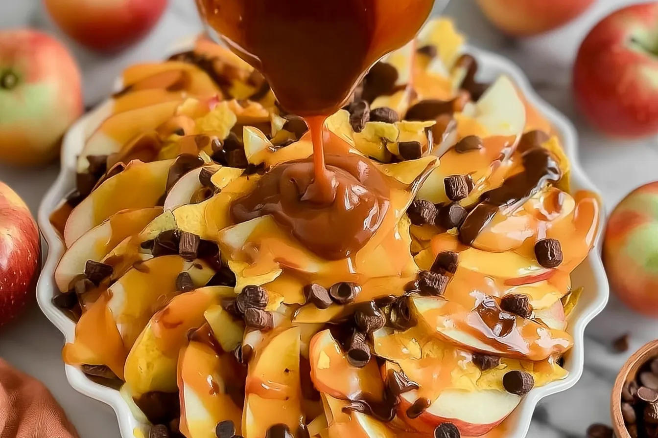 Healthy Apple Nachos - Nutritious and Delicious Snack Idea