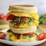 Healthy Breakfast Sandwich (make ahead recipe) for Busy Mornings 5 Healthy Breakfast Sandwich - Easy Make Ahead Recipe