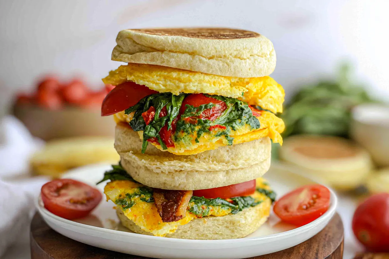 Healthy Breakfast Sandwich - Easy Make Ahead Recipe