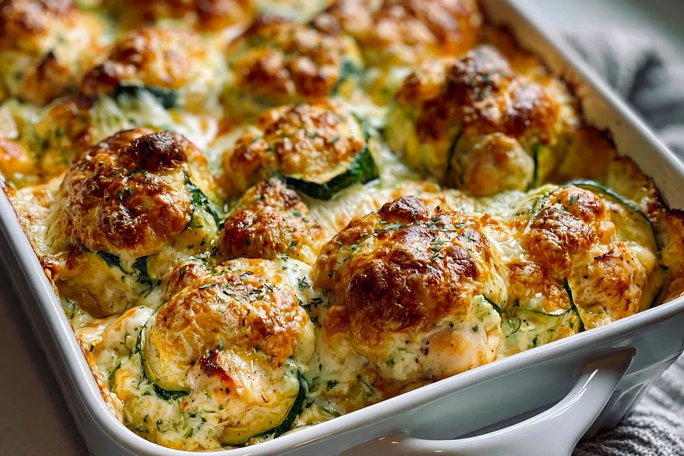 Healthy Chicken Zucchini Casserole: A 45-Minute Delight 3 Healthy Chicken Zucchini Casserole Freshly Baked