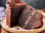 Decadent Healthy Chocolate Cake Slice