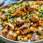 High Protein Chicken Street Corn Salad That You'll Love 14 High Protein Chicken Street Corn Salad Fresh Ingredients
