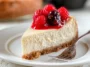 Delicious High Protein Cottage Cheese Cheesecake Slice
