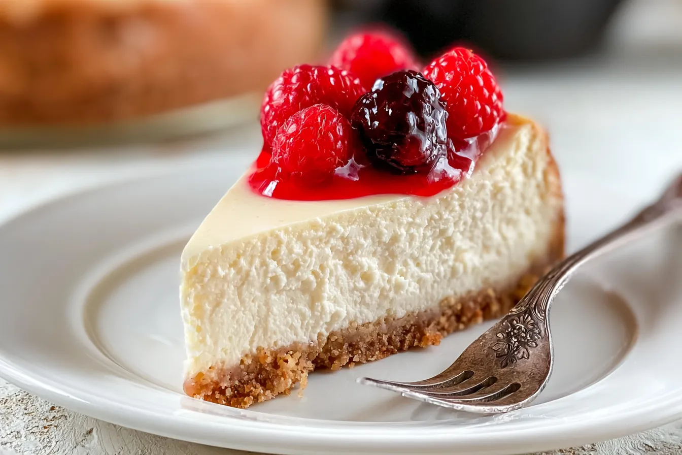 High Protein Cottage Cheese Cheesecake: A Guilt-Free Delight 3 Delicious High Protein Cottage Cheese Cheesecake Slice