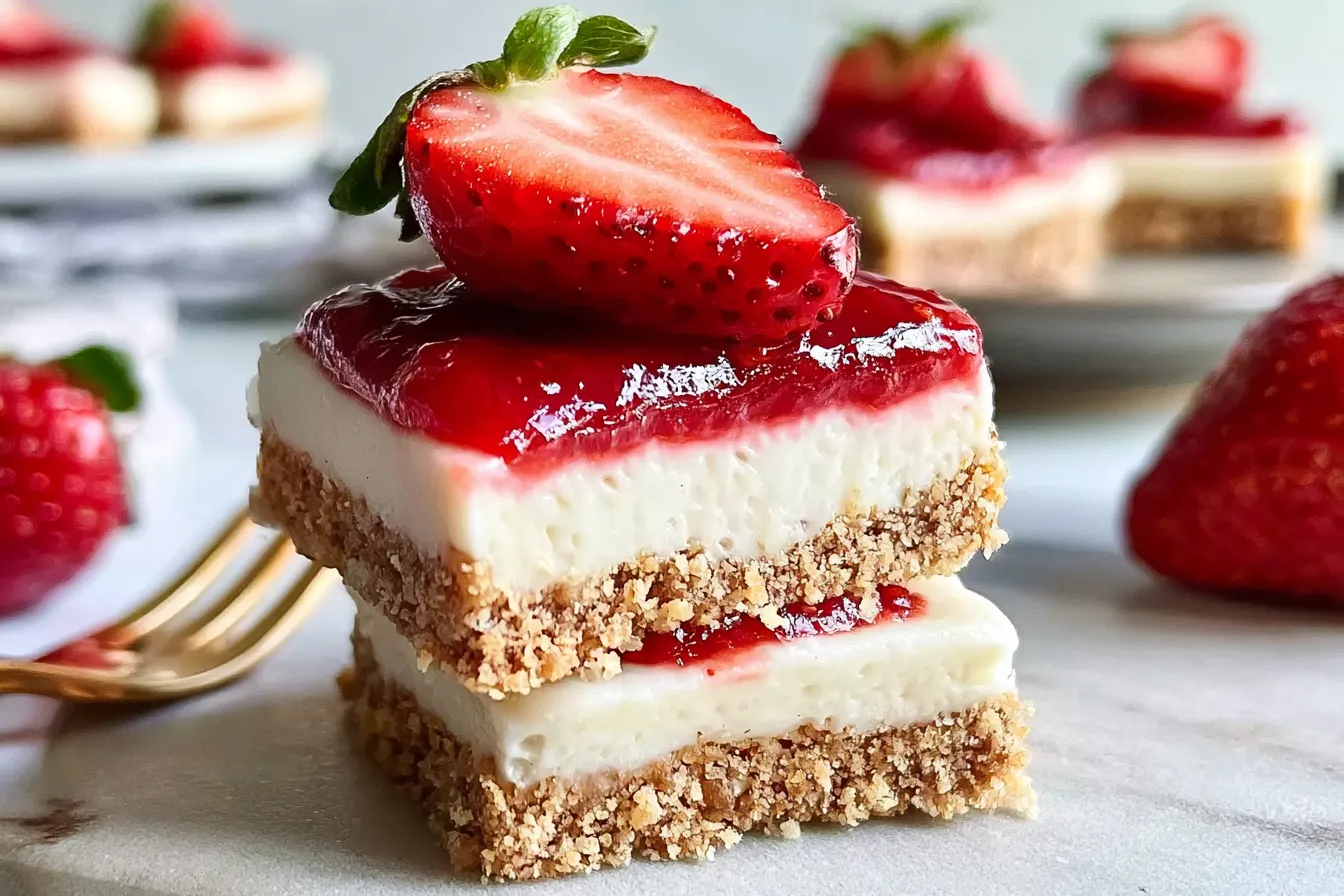 High Protein Healthy Strawberry Cheesecake Bites Delight 4 High Protein Healthy Strawberry Cheesecake Bites