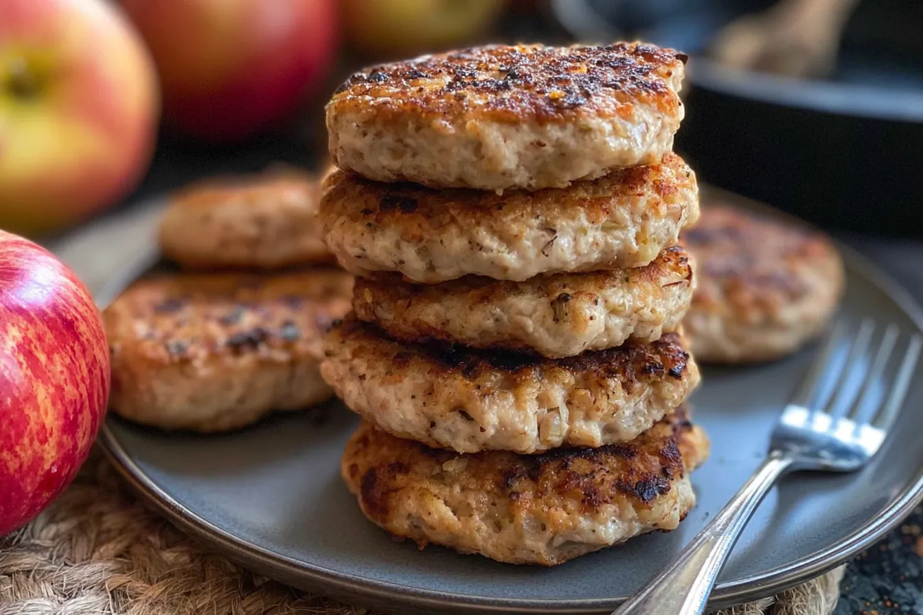 Homemade Chicken Apple Sausage: Whole30, Paleo, Gluten-Free 4 Homemade Chicken Apple Sausage: Whole30, Paleo, Gluten-Free, Freezer Friendly