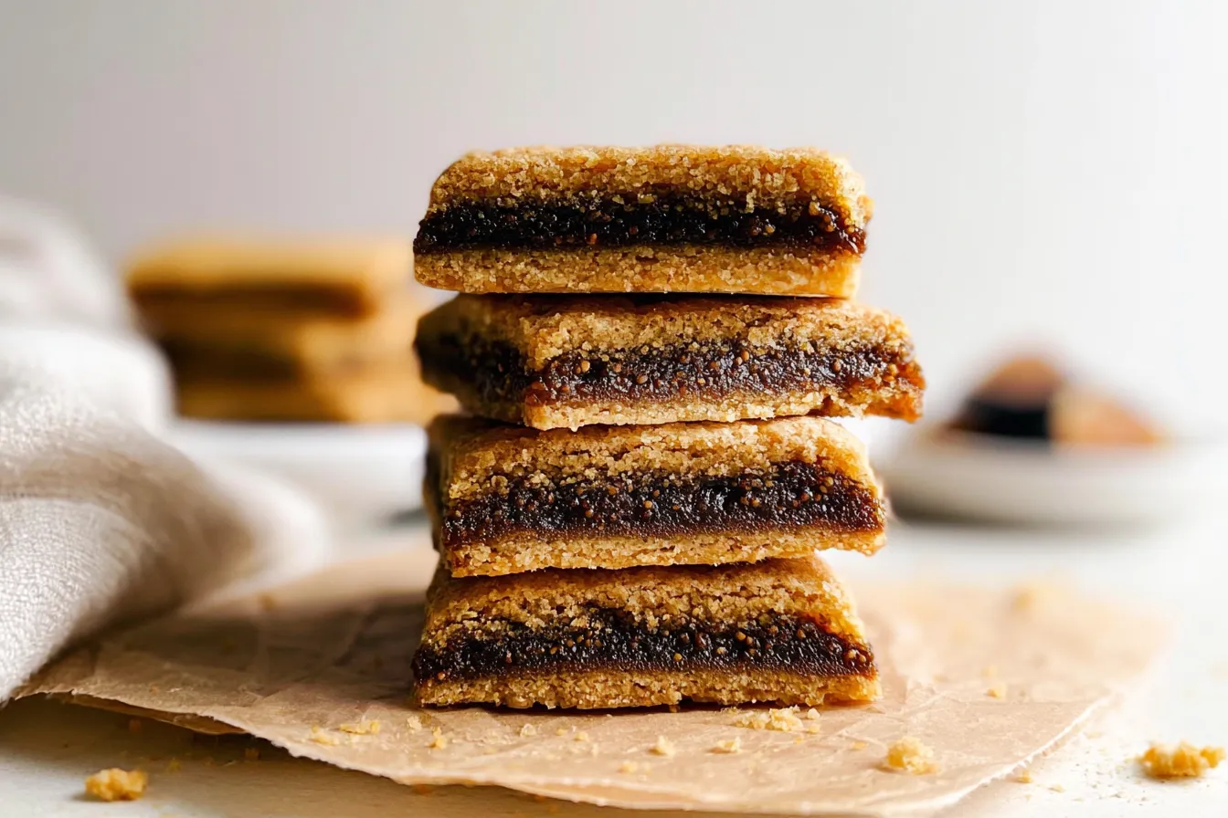 Homemade Fig Newtons: A Delicious Treat You Can't Resist 3 Homemade Fig Newtons Freshly Baked