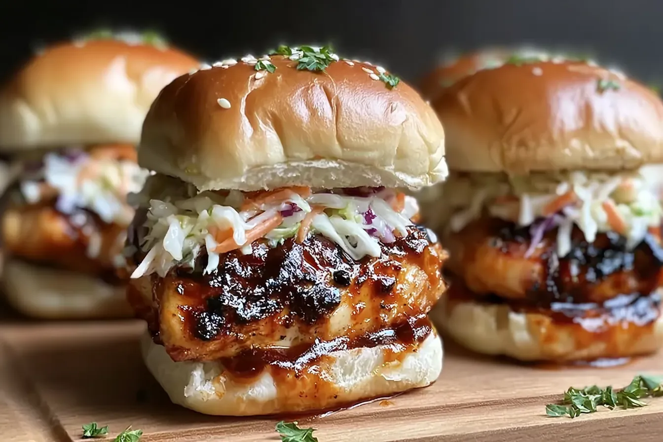 Honey Chipotle Chicken Sliders: A Flavor Sensation! 4 Honey Chipotle Chicken Sliders