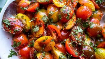 Irresistible Balsamic Tomato Salad
