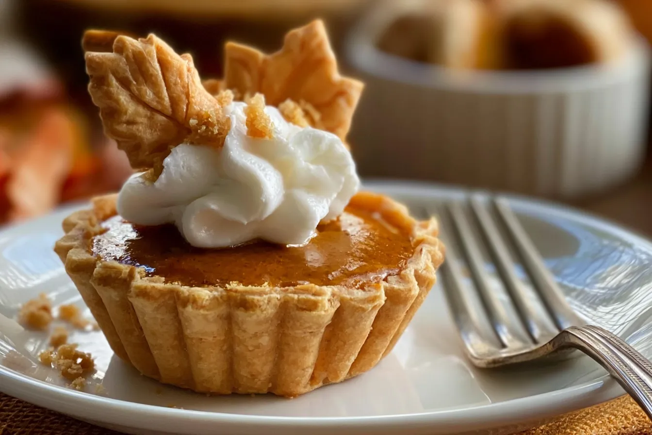 Irresistible Mini Cracker Pumpkin Pie Ready in 22 Minutes