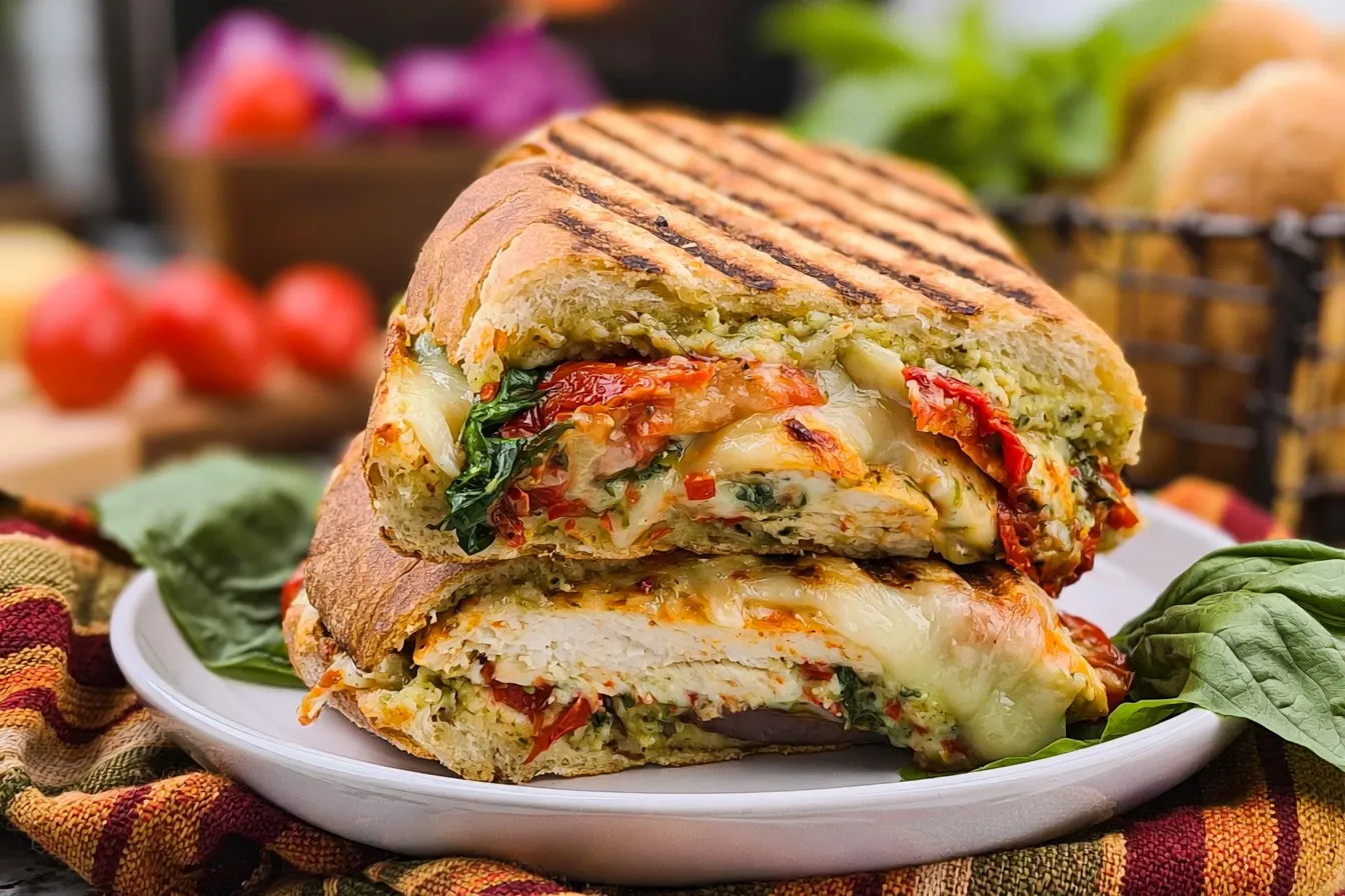 Italian Chicken Panini - Scrumptious and Flavorful
