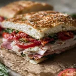 Italian Turkey Focaccia Sandwiches: A Flavorful Delight! 15 Italian Turkey Focaccia Sandwiches Ready to Serve