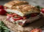 Italian Turkey Focaccia Sandwiches Ready to Serve