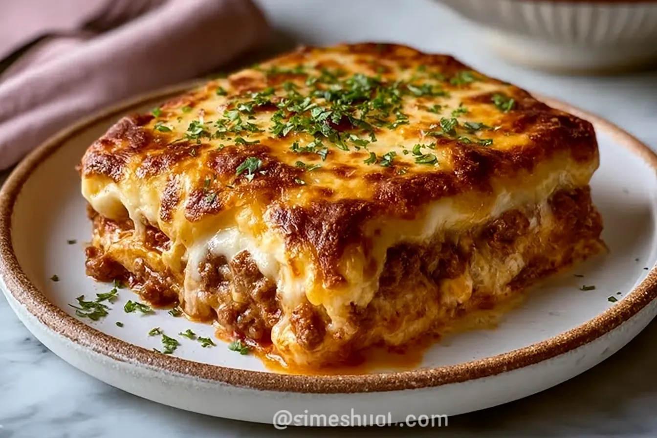 Keto Ground Beef Casserole: Cheesy and Hearty Meal
