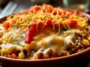 Delicious Keto Taco Casserole Loaded with Cheese and Meat