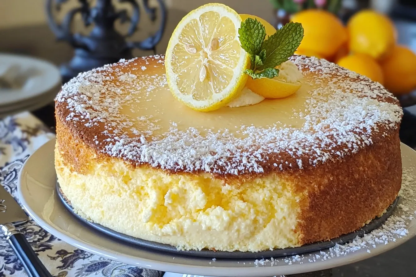 Limoncello Ricotta Cake: A Slice of Citrus Bliss 3 Limoncello Ricotta Cake Freshly Baked and Ready to Enjoy
