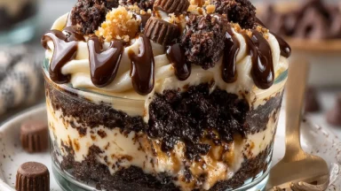 Loaded Brownie Cheesecake Cup - A Decadent Delight