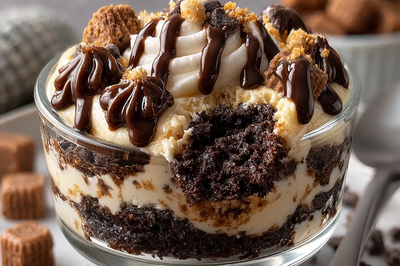 Loaded Brownie Cheesecake Cup 