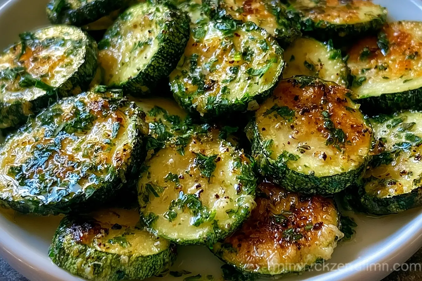 Low Carb Garlic Butter Zucchini: 20-Minute Delight