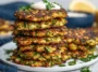 Low Carb Zucchini Fritters Freshly Made