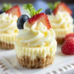 Mini Cheesecake Cups: Delightful Treats You Can't Resist 14 Mini Cheesecake Cups with Fresh Berries