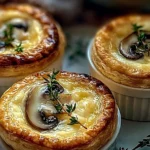 Mini Mushroom and Gruyère Pot Pies with Thyme for Cozy Nights 14 Delicious Mini Mushroom and Gruyère Pot Pies with Thyme