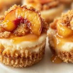 Mini Peach Cobbler Cheesecakes Recipe – Delicious Cups to Enjoy 5 Mini Peach Cobbler Cheesecakes – Perfect Individual Cups