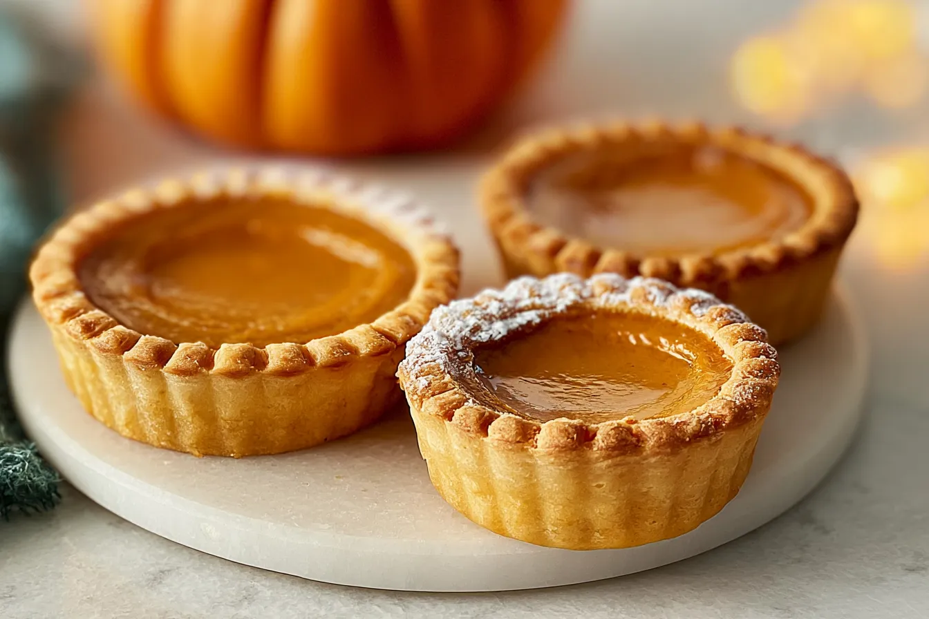 Mini Pumpkin Pies: Irresistibly Delicious Fall Treats 4 Mini Pumpkin Pies