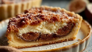 Delicious Ricotta & Fig Crostata