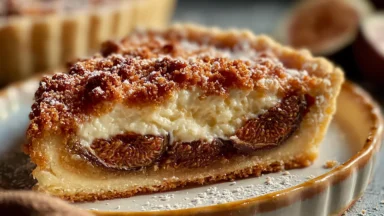 Delicious Ricotta & Fig Crostata