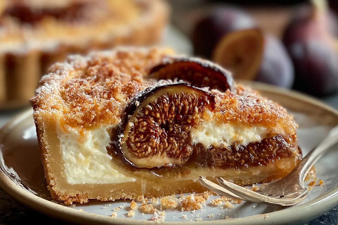 My Family’s Ricotta & Fig Crostata Italian Recipe 