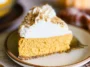 No Bake Pumpkin Cheesecake Slices Ready to Serve