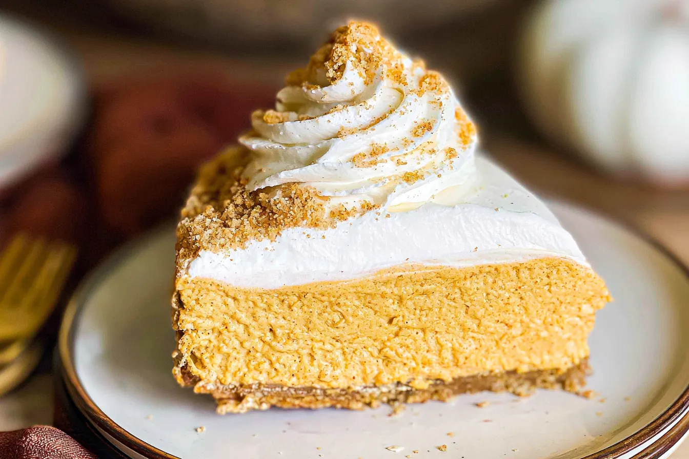 No Bake Pumpkin Cheesecake 