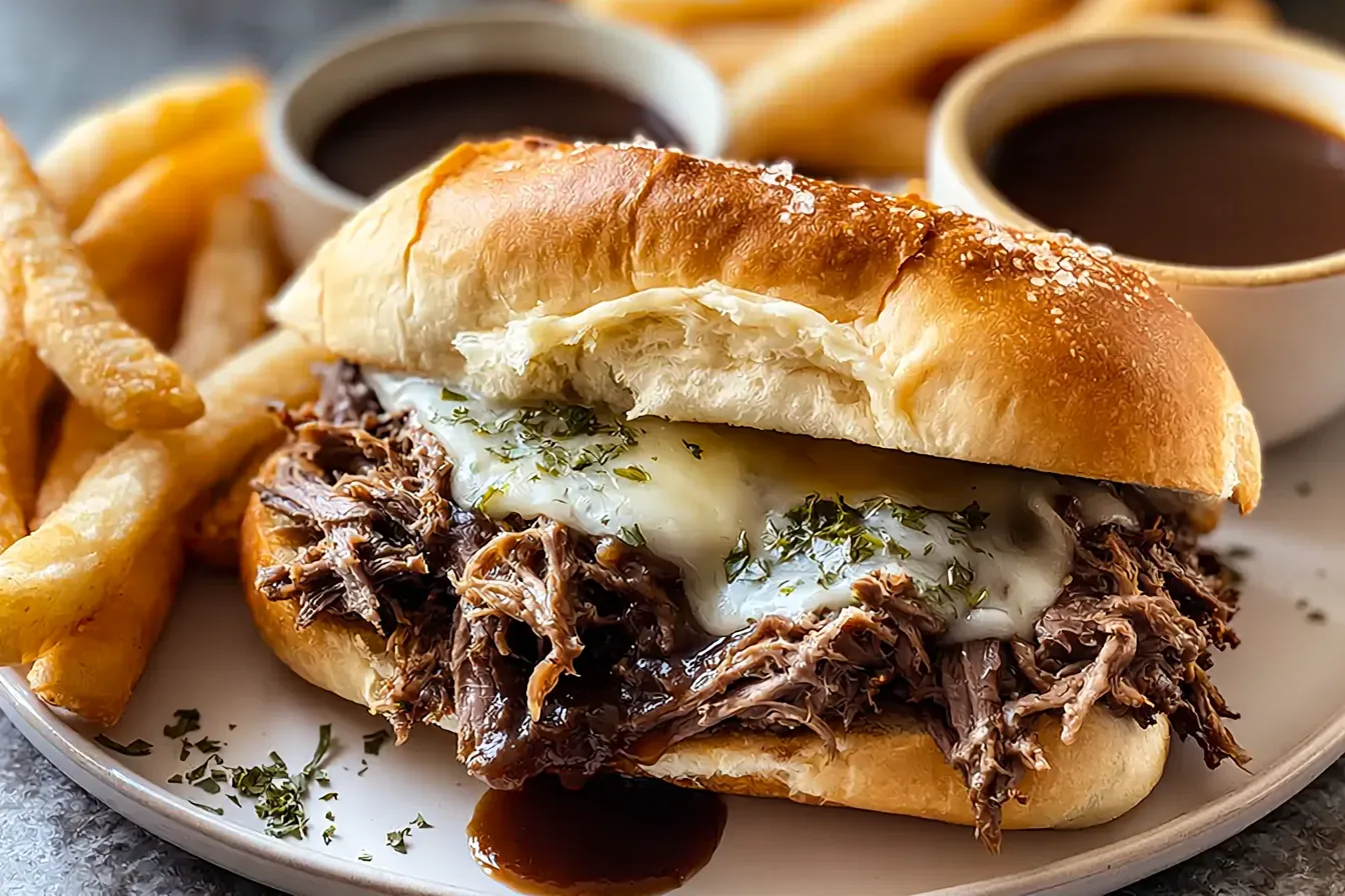 Outstanding Slow Cooker French Dip Sandwiches: A Flavor Delight 4 Outstanding Slow Cooker French Dip Sandwiches