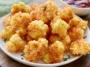 Crispy Parmesan Cauliflower Bites Ready to Serve